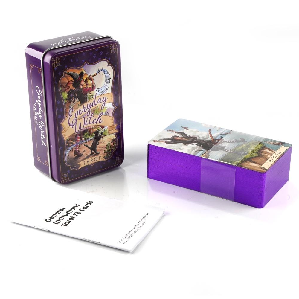 Tarot Deck With Guidebook - 10.3*6cm Everyday Witch Tarot In A