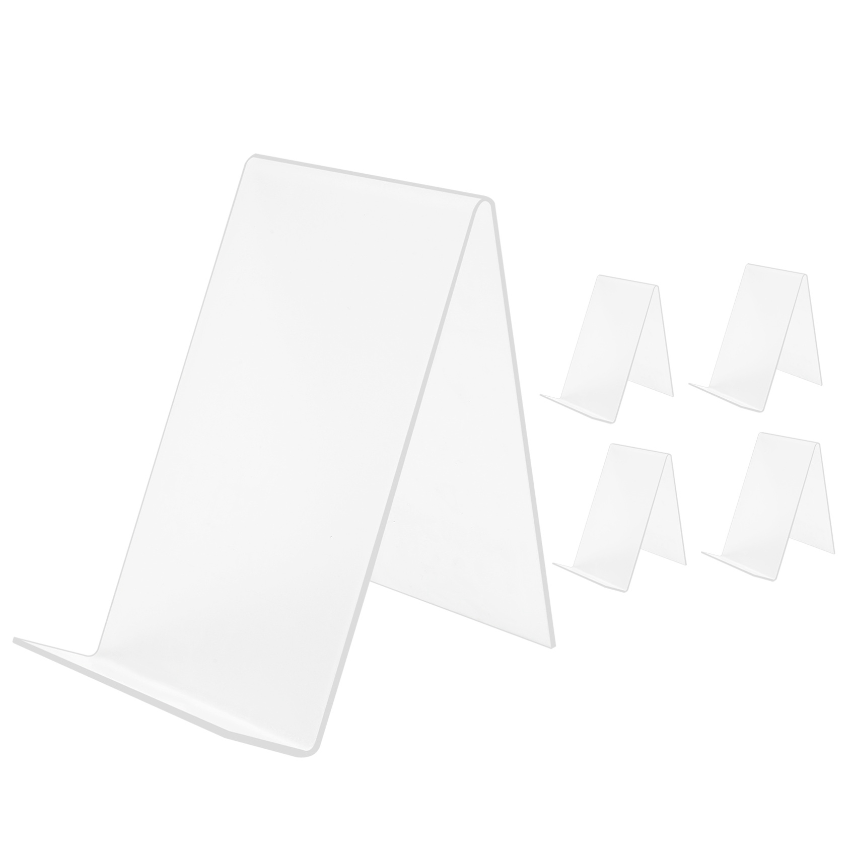 COFA Acrylic Book Stand with L - Clear Acrylic Book Stand Holder ulasan dan harga