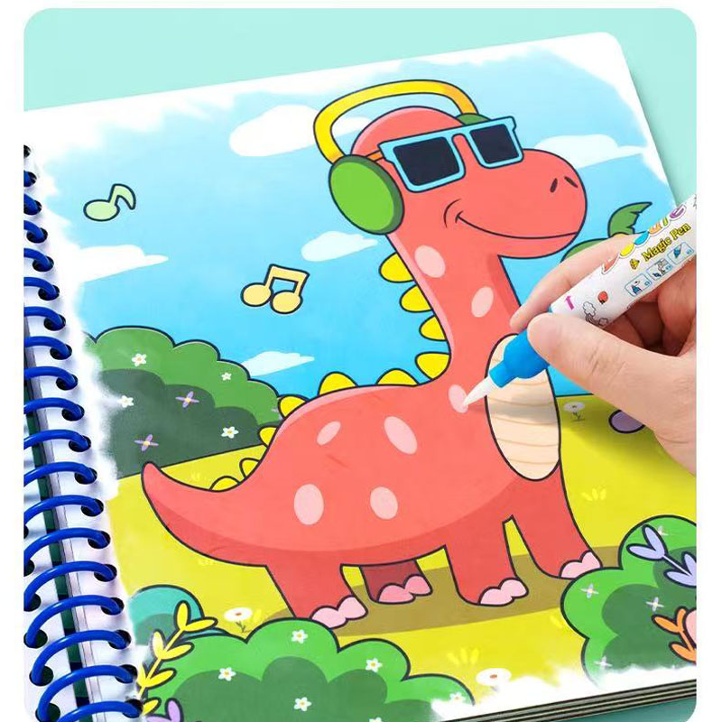 Magic Water Drawing Book Child - Reusable Water Magic Coloring Book ulasan dan harga