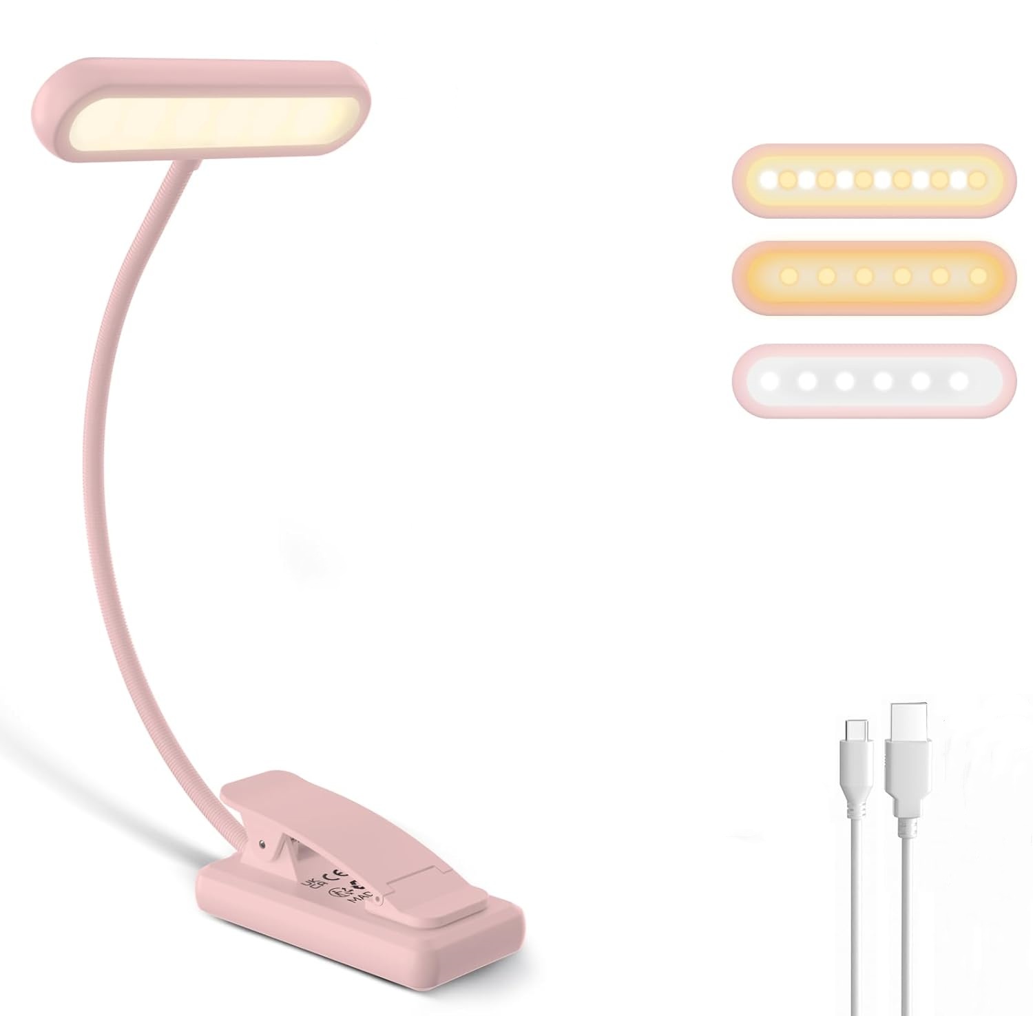 Reading Lamp Book Clamp Black/ - Books ulasan dan harga