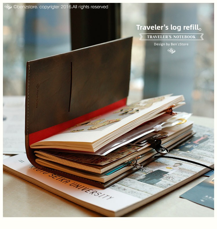 Fromthenon Standard&Passport S - Vintage Leather Journal Notebook ulasan dan harga