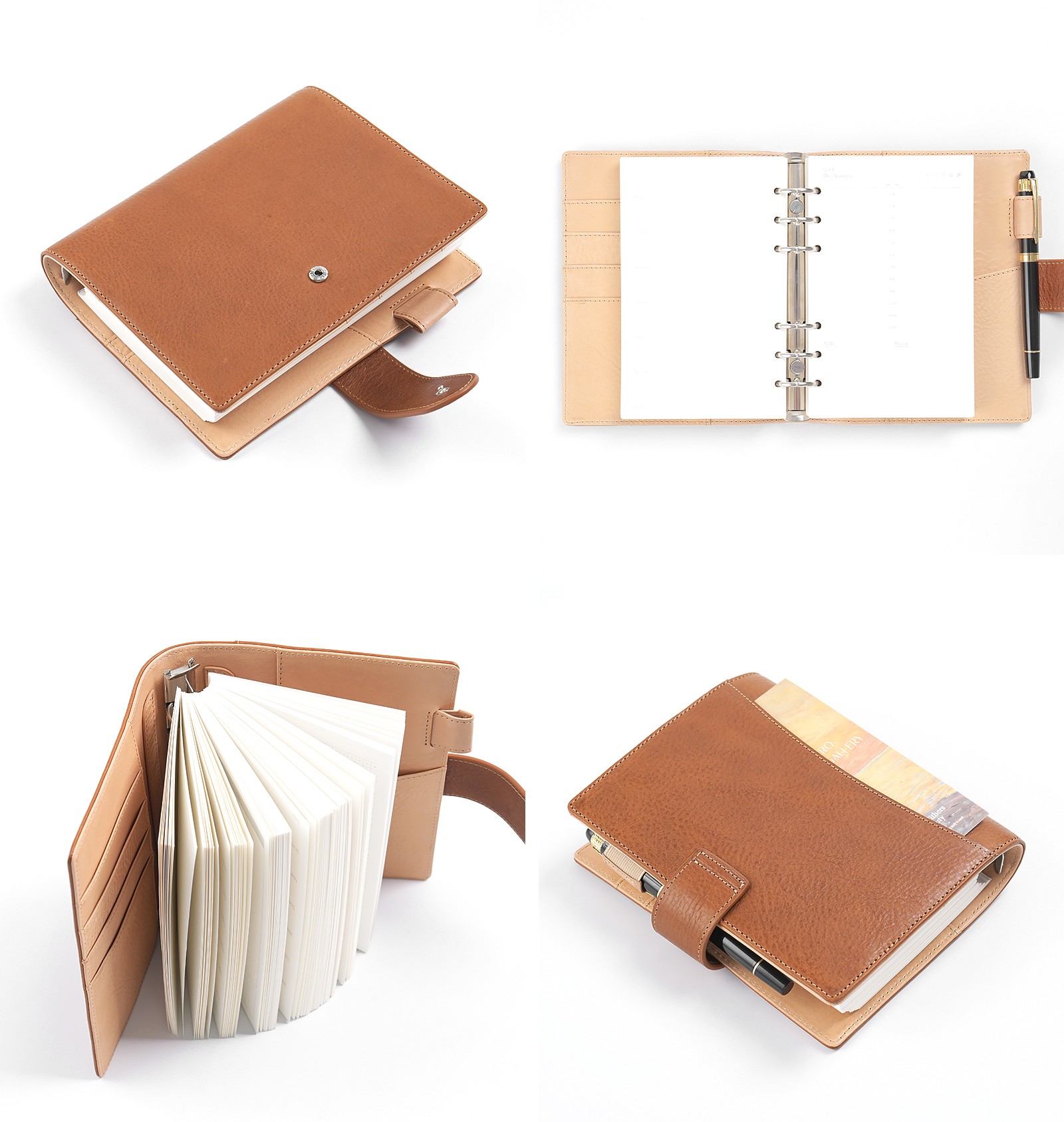 Moterm Franklin Covey Compact  - Vintage Leather Journal Notebook ulasan dan harga