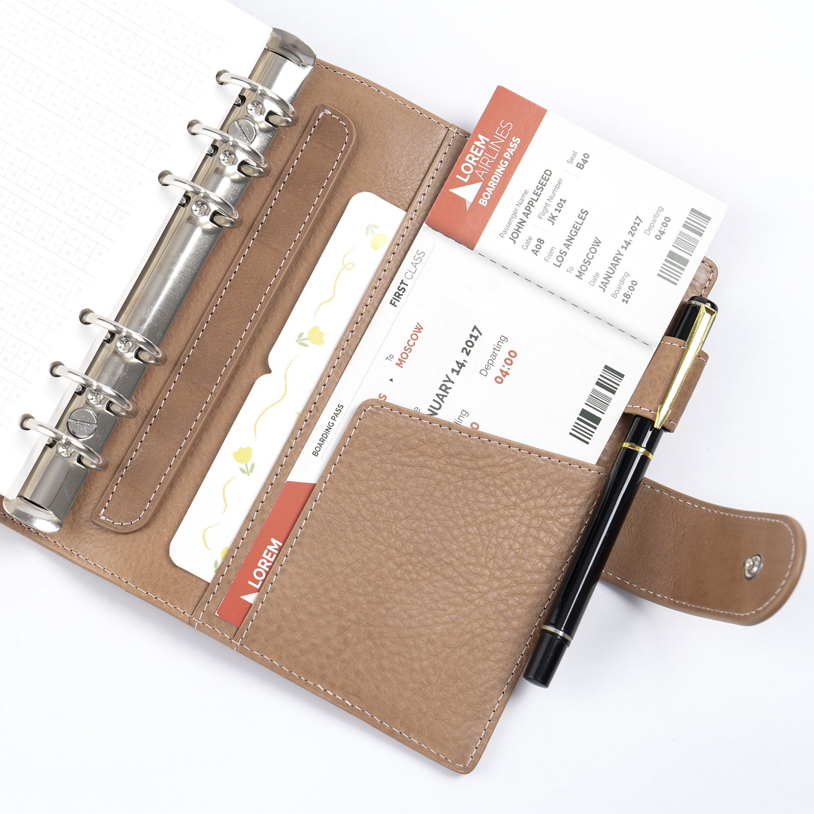 Moterm Franklin Covey Compact  - Vintage Leather Journal Notebook ulasan dan harga