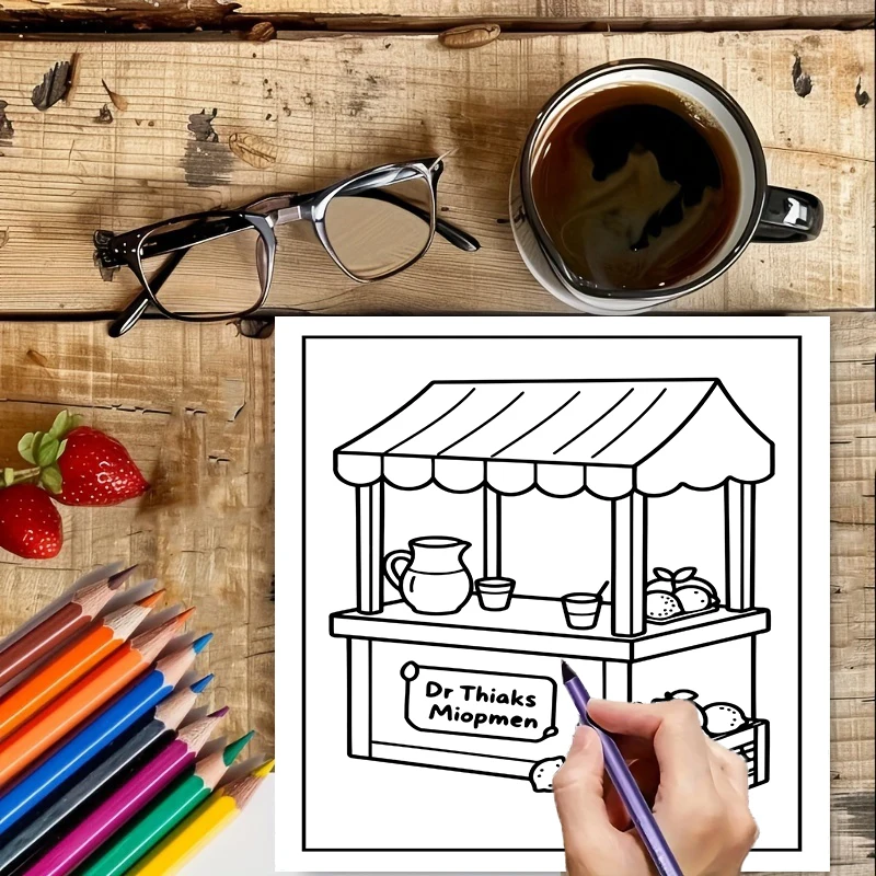 Coloring Book Little Spaces fo - Adult Coloring Book Stress Relief ulasan dan harga
