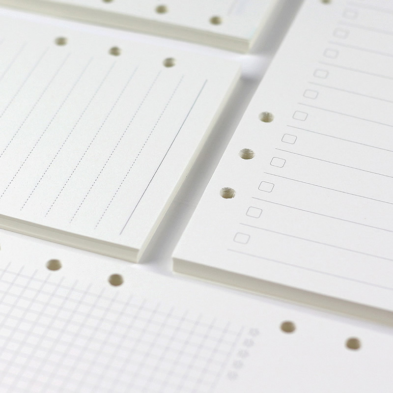 A5 A6 Loose Leaf Notebook Refi - A5 Spiral Dotted Grid Notebook ulasan dan harga