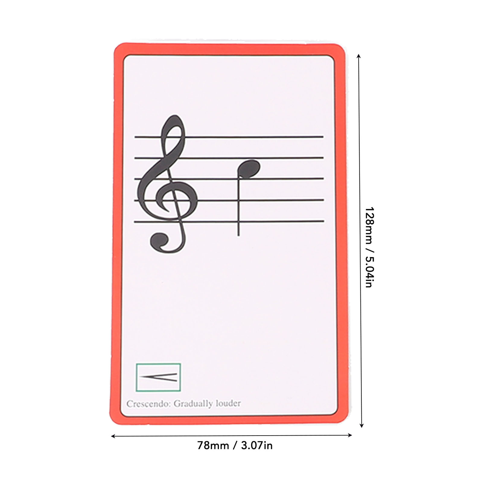 Music Flash Cards Color Coded  - Blank Sheet Music Notebook ulasan dan harga
