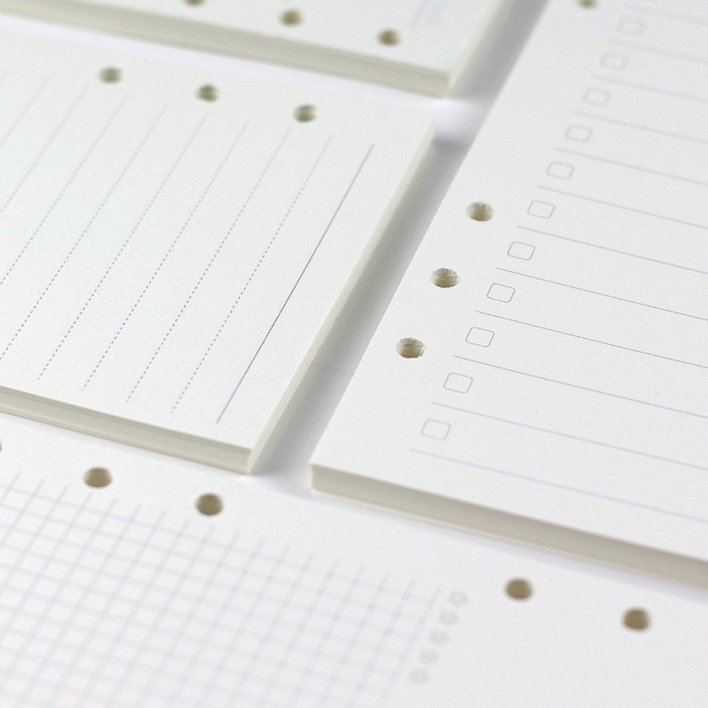 45 Sheets A5 A6A7 Loose Leaf N - A5 Spiral Dotted Grid Notebook ulasan dan harga