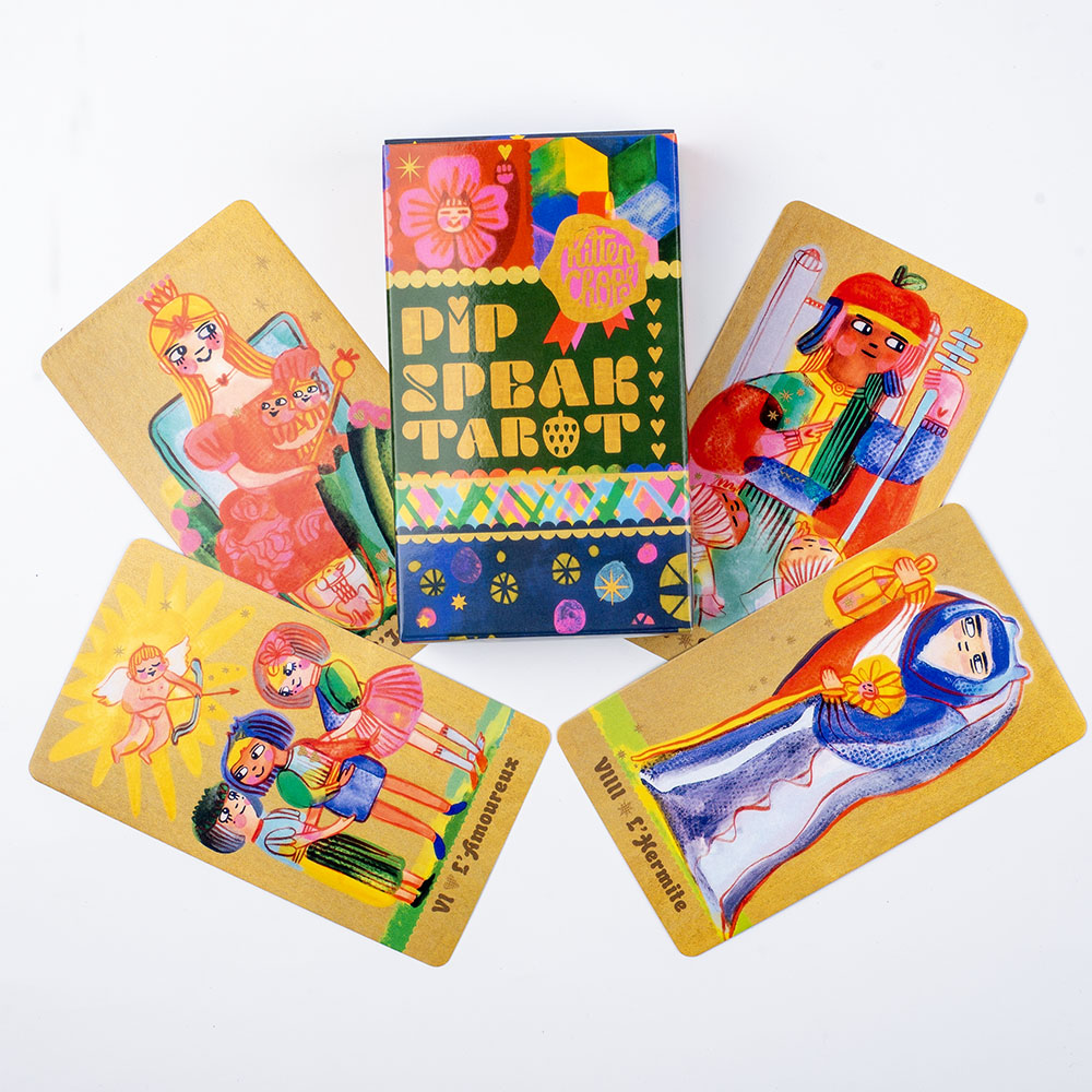 Pipspeak Tarot 10.3*6cm A Deli - Tarot Deck With Guidebook ulasan dan harga