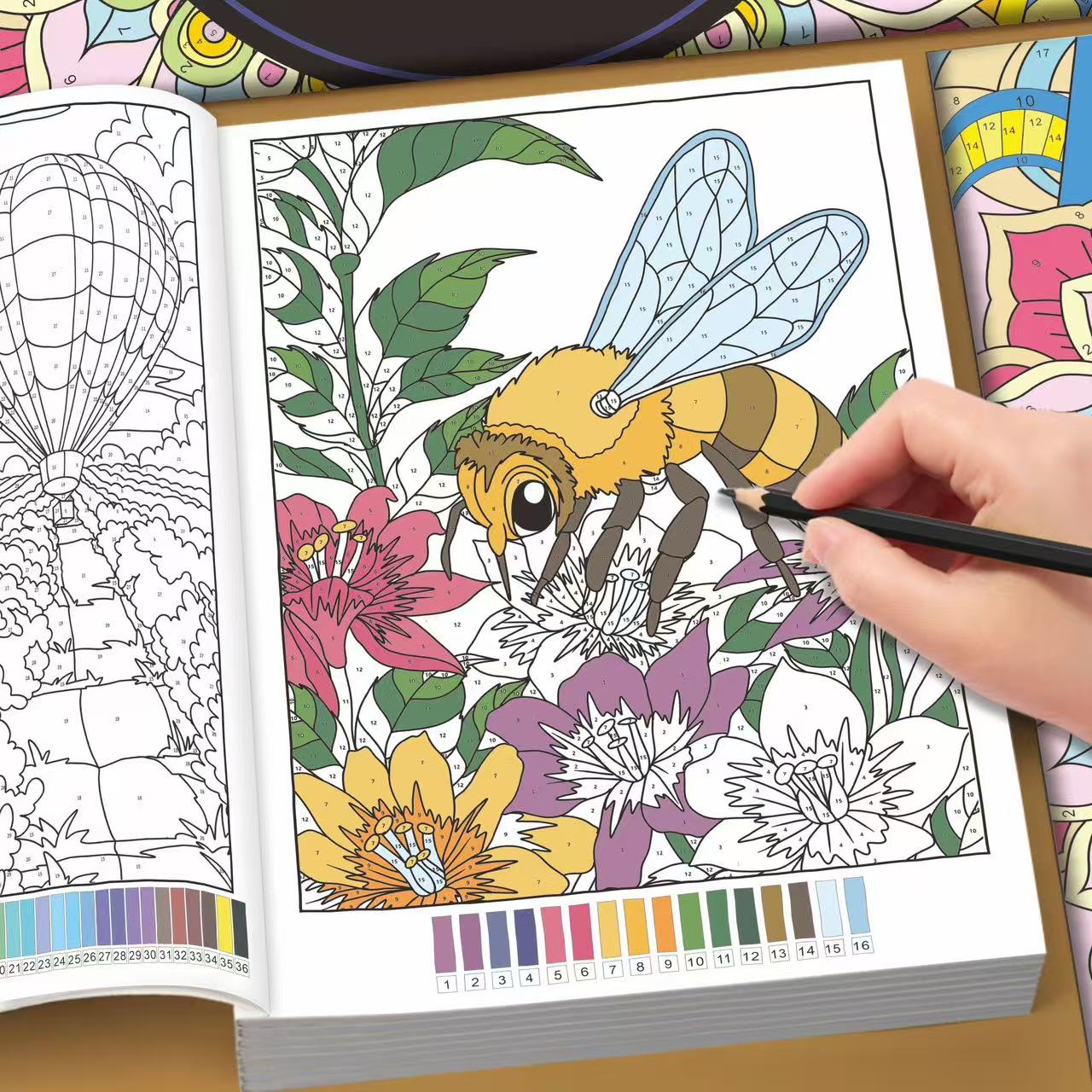 32 Pages Adult Color By Number - Adult Coloring Book Stress Relief ulasan dan harga
