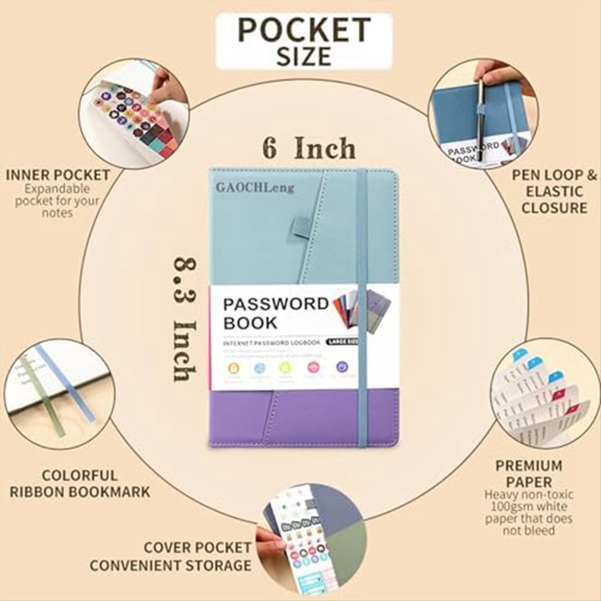 N82R Password Keeper Book with - Books ulasan dan harga