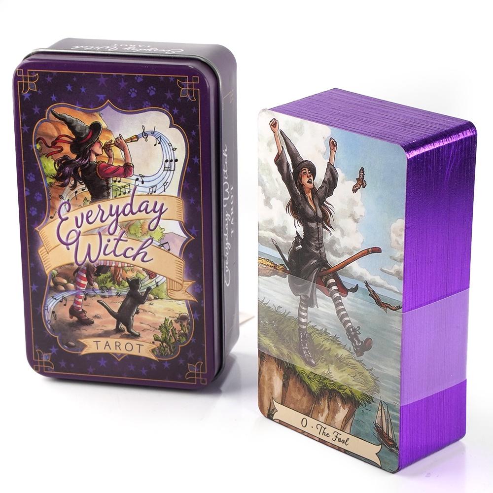 10.3*6cm Everyday Witch Tarot  - Tarot Deck With Guidebook ulasan dan harga