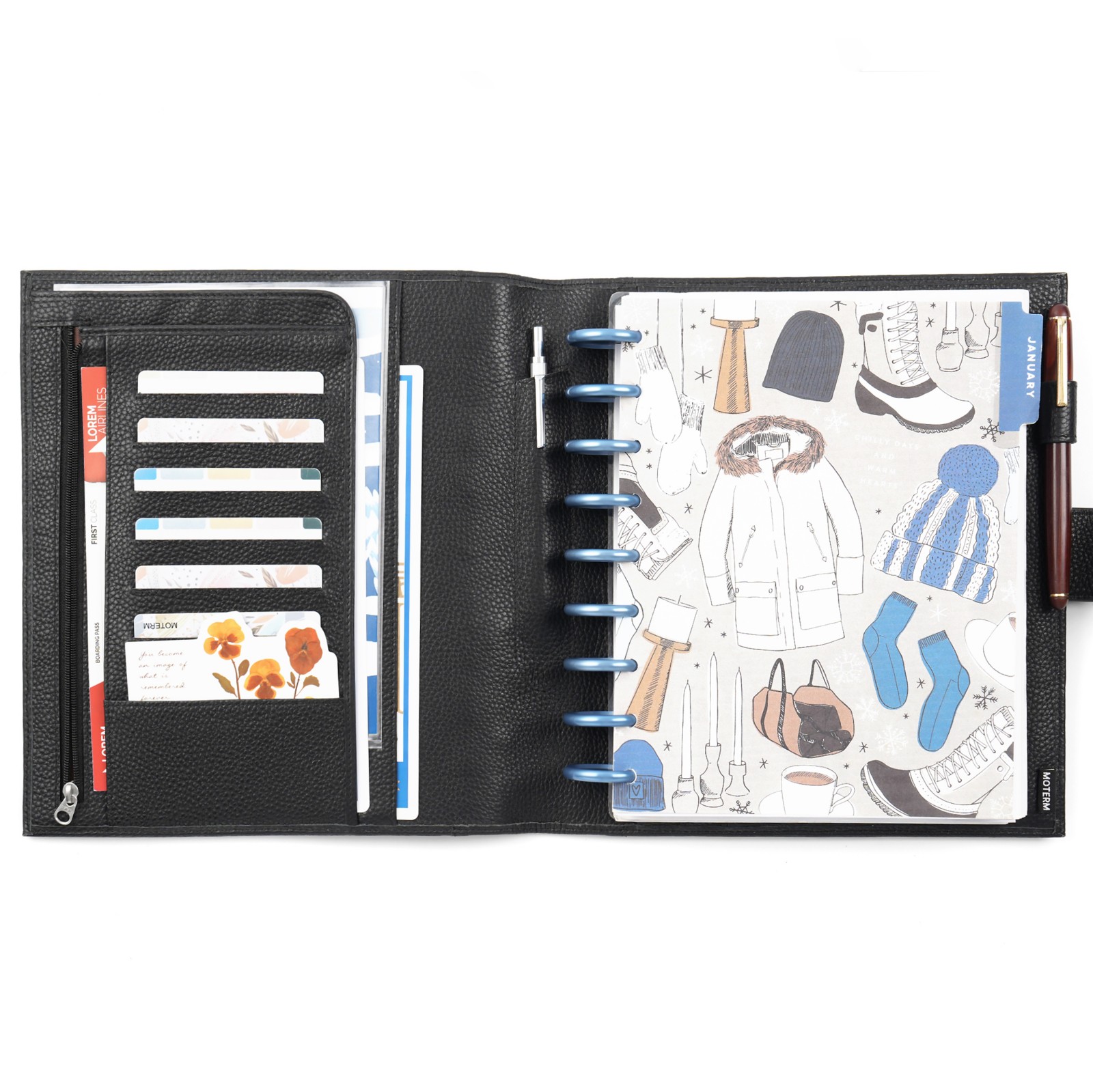 Moterm Genuine Leather Discbou - Vintage Leather Journal Notebook ulasan dan harga