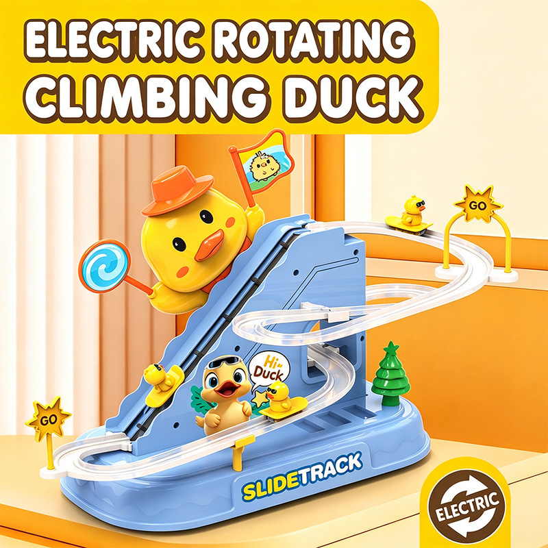 Ducks Stair Climbing Toys Flas - Music ulasan dan harga