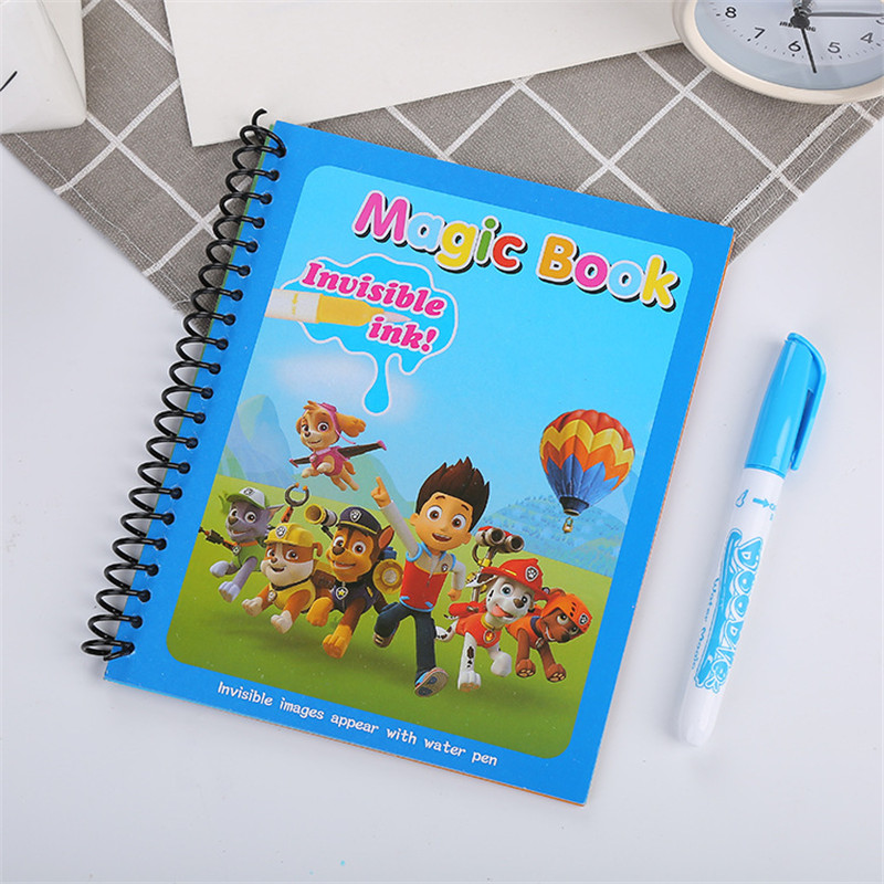 Paw Patrol Reusable Magic Wate - Reusable Water Magic Coloring Book ulasan dan harga